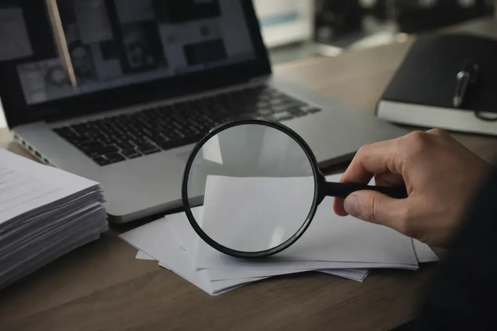 L444 Fact Checking evidence review scene